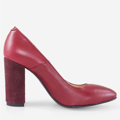 pantofi la comanda incaltaminte dama la comanda pantofi piele naturala marsala