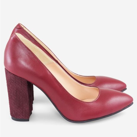 Pantofi dama de piele C17b - imagine 2