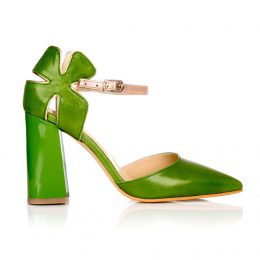 pantofi piele la comanda incaltaminte dama la comanda pantofi verzi