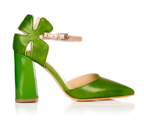 pantofi piele la comanda incaltaminte dama la comanda pantofi verzi