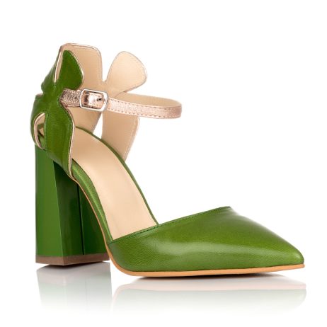 Pantofi dama de piele Cuty E40v - imagine 3