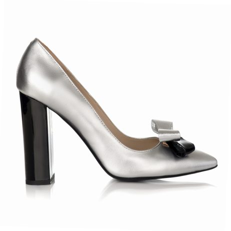pantofi stiletto la comanda pantofi eleganti pantofi online argintiu