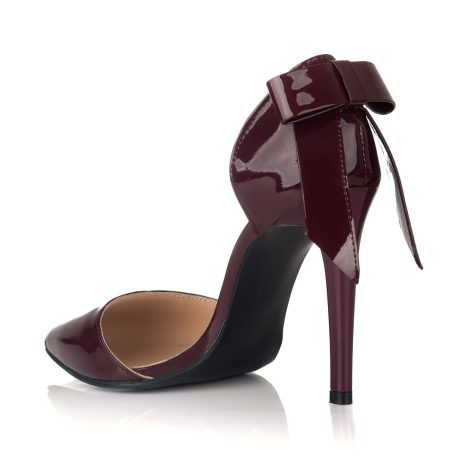 Pantofi stiletto dama de piele Alun E30b - imagine 3