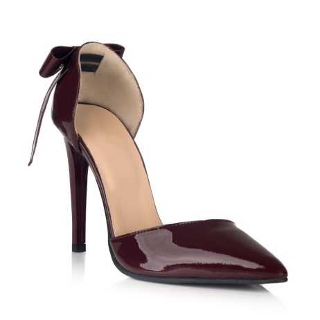 Pantofi stiletto dama de piele Alun E30b - imagine 2