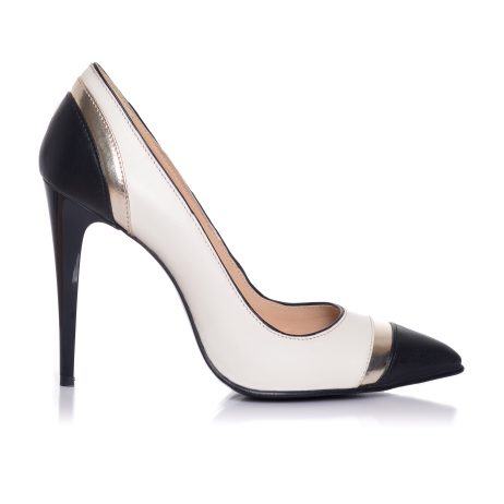 pantofi stiletto eleganti pantofi la comanda alb