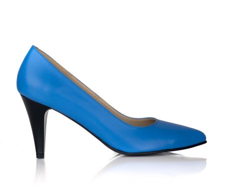 pantofi stiletto cu toc mic pantofi online pantofi piele albastru