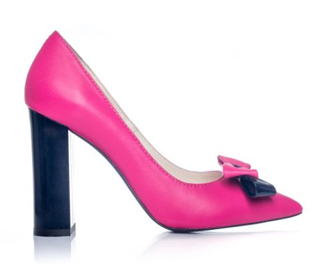 pantofi stiletto la comanda pantofi eleganti pantofi online fuchsia