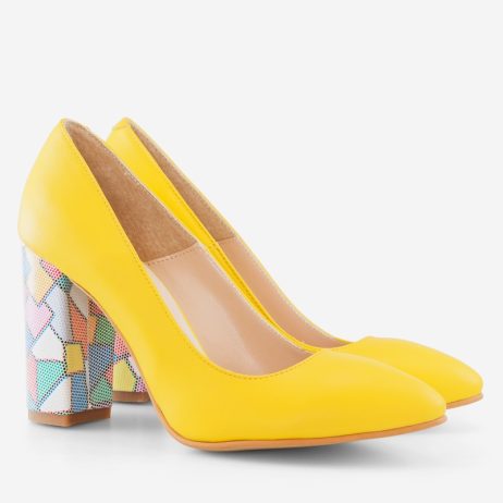 Pantofi dama de piele C17gm - imagine 2
