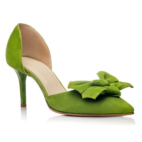 Pantofi stiletto dama de piele Terry E36 - imagine 2