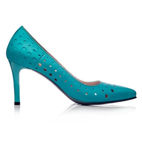 Pantofi stiletto dama de piele Perfo E38