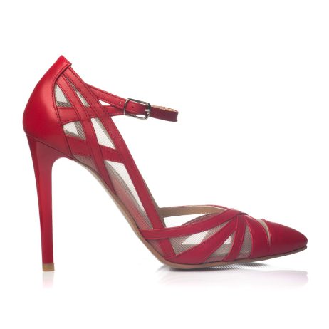 Pantofi stiletto dama de piele Haty r
