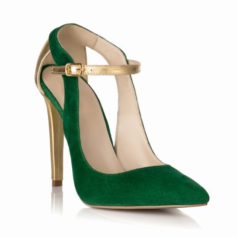 Pantofi stiletto dama de piele Elegance R15va - imagine 3
