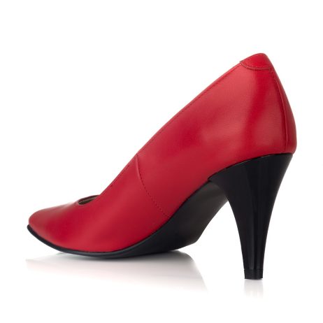 Pantofi stiletto dama piele W30r - imagine 2
