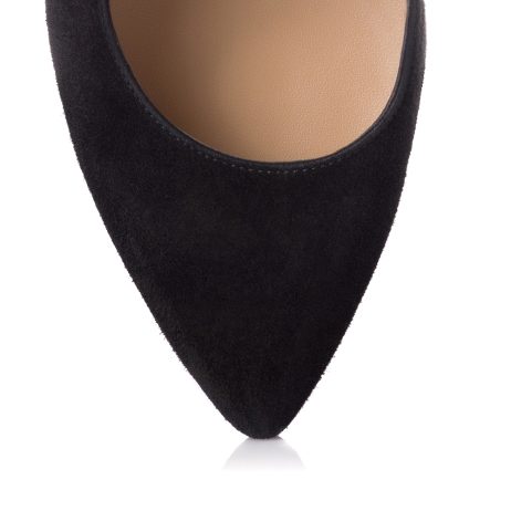 Pantofi stiletto dama de piele cu toc Fati B6 - imagine 3
