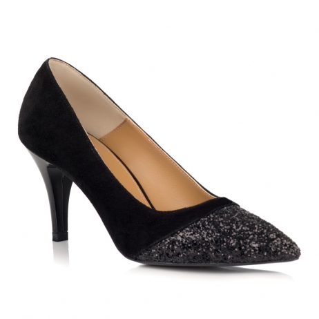 Pantofi stiletto dama de piele Mini K19 - imagine 3