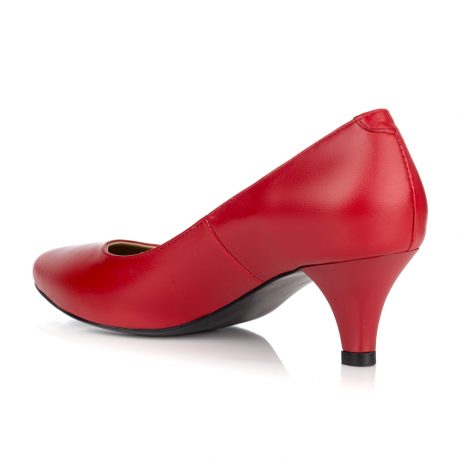 Pantofi stiletto dama de piele Mica K21r - imagine 3