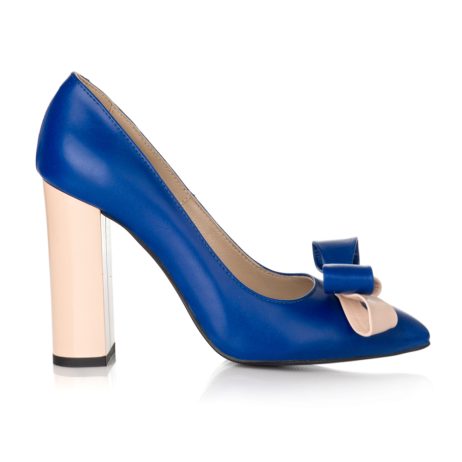 pantofi stiletto la comanda pantofi eleganti pantofi online albastru