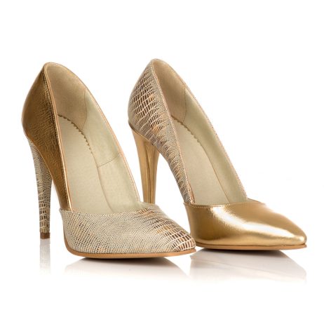 Pantofi stiletto dama de piele Wow K7 - imagine 6