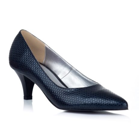 Pantofi stiletto dama de piele Mica K21b - imagine 3