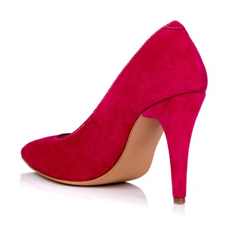 Pantofi stiletto dama de piele K28 - imagine 3