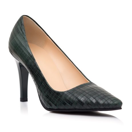 Pantofi stiletto dama de piele Presi E41 - imagine 2