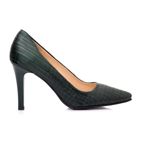 Pantofi stiletto dama de piele Presi E41 - imagine 5