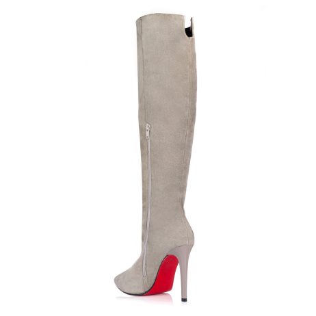 Cizme stiletto piele E11 - imagine 2