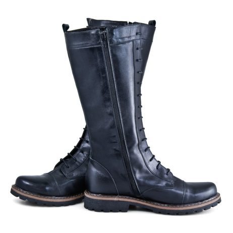 Cizme piele cu siret sau buline - imagine 8