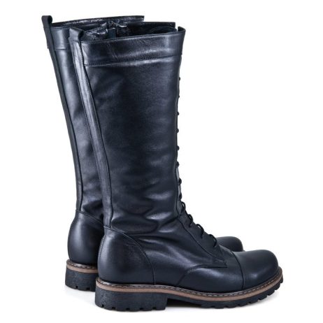 Cizme piele cu siret sau buline - imagine 7