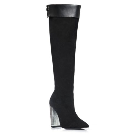 Cizme stiletto piele E7 - imagine 2