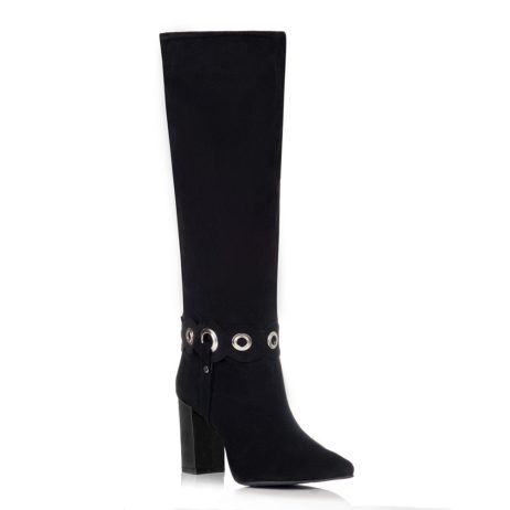 Cizme stiletto piele intoarsa E9n1 - imagine 2