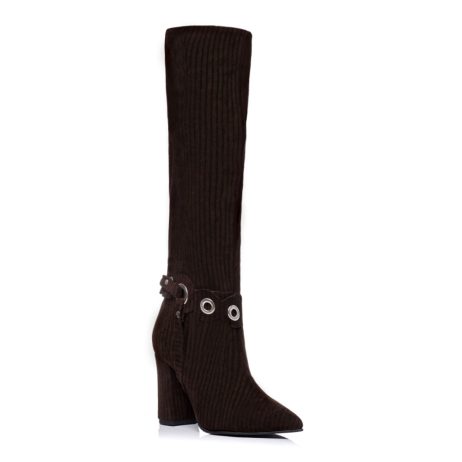 Cizme stiletto piele E9m - imagine 5