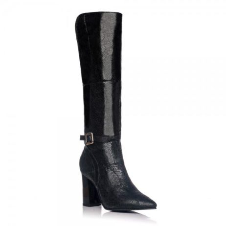 Cizme stiletto piele Snaky E5 - imagine 2