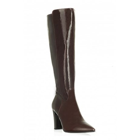 cizme stiletto cizme elegante cizme varf ascutit cizme maro inchis