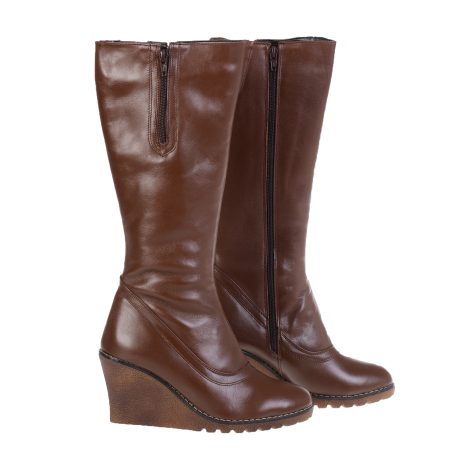 Cizme piele Izi cu platforma ortopedica W2m - imagine 3