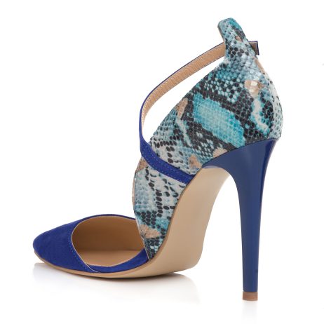 Pantofi stiletto dama de piele Lara E14t - imagine 4