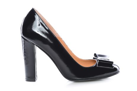 pantofi dama pantofi piele naturala cu fundita