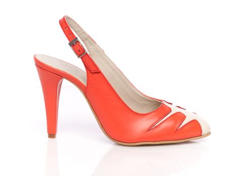 Pantofi piele Elegant Combi Decupat2 - orice culoare - imagine 2