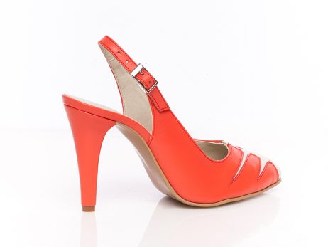 Pantofi piele Elegant Combi Decupat2 - orice culoare - imagine 3