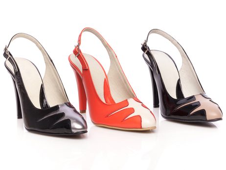 Pantofi piele Elegant Combi Decupat1 - orice culoare - imagine 3