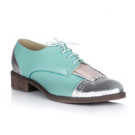 Pantofi oxford dama Fringe W23 - imagine 3