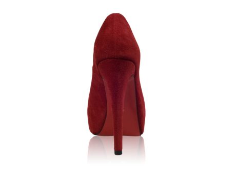 Pantofi dama de piele Ilo cu fundita M60r - imagine 3