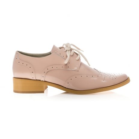 pantofi oxford femei lac