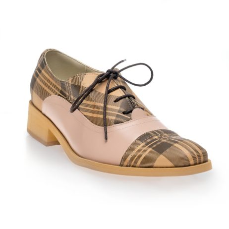 Pantofi oxford dama W12 caro - imagine 3