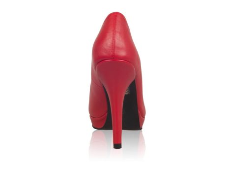 Pantofi stiletto dama de piele M24r - imagine 2