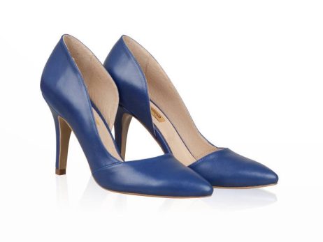 Pantofi stiletto dama de piele Cyna M30b - imagine 2