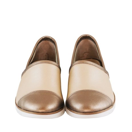 Pantofi sport dama Agne C8 gold - imagine 4