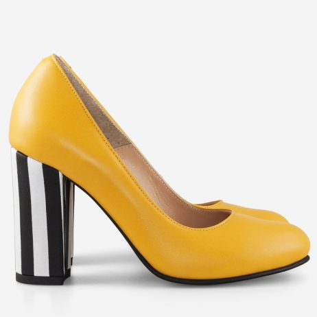 Pantofi dama de piele C12g - imagine 3