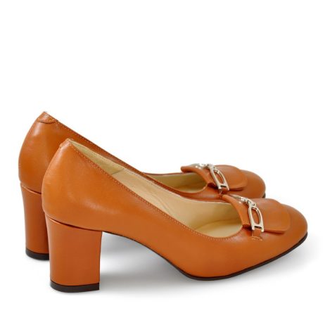 Pantofi dama de piele C40c - imagine 2