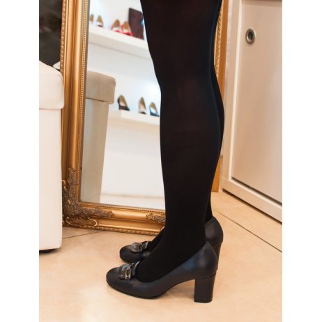 Pantofi dama de piele C40b - imagine 5